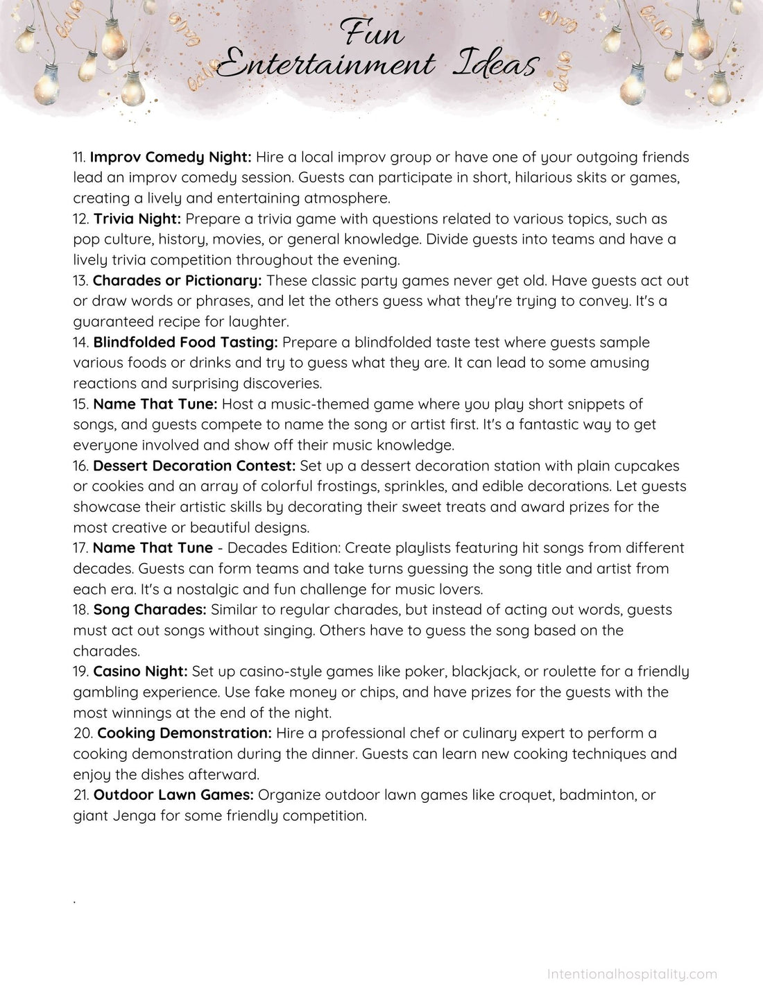 Ultimate Dinner Party Planner