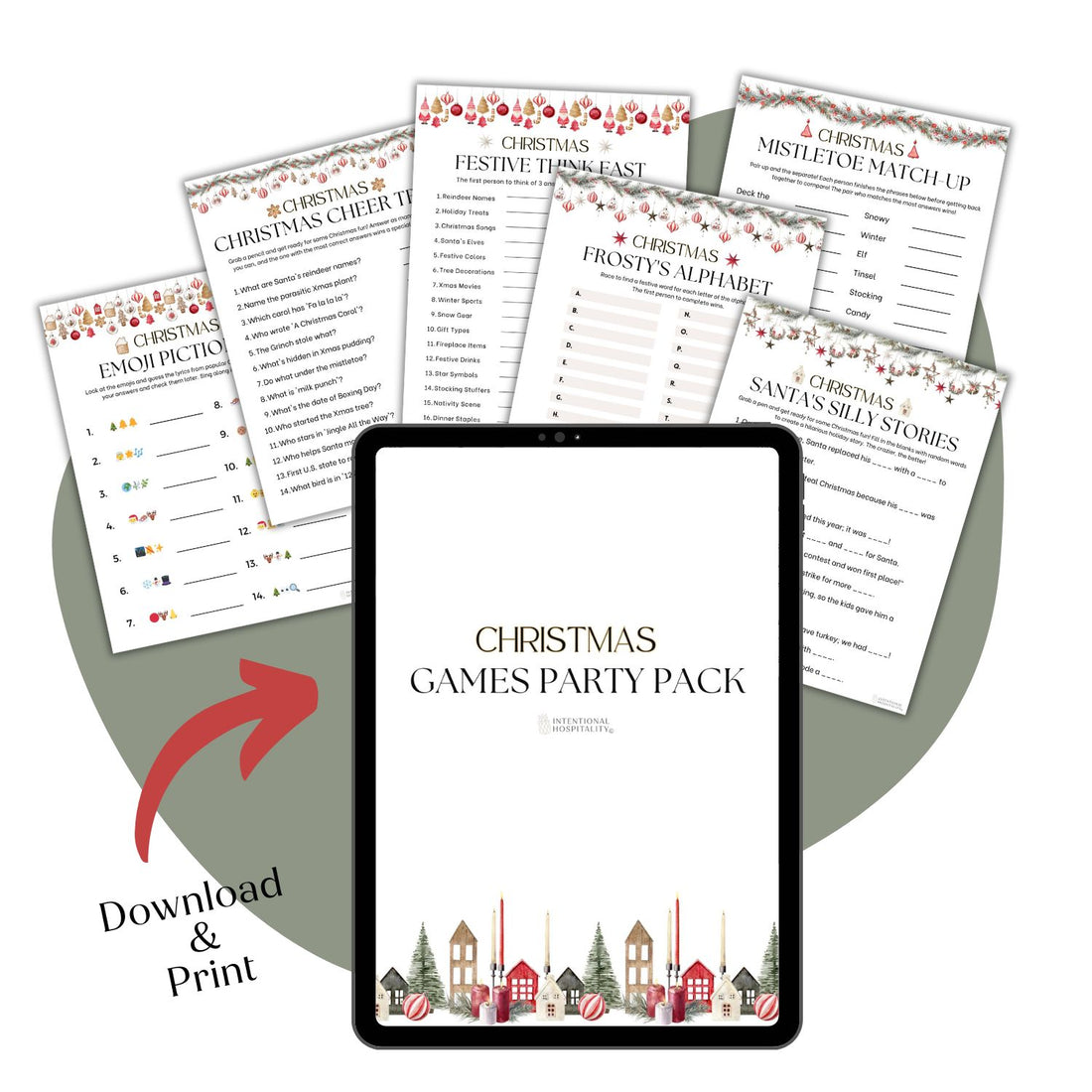Christmas Games Party Pack