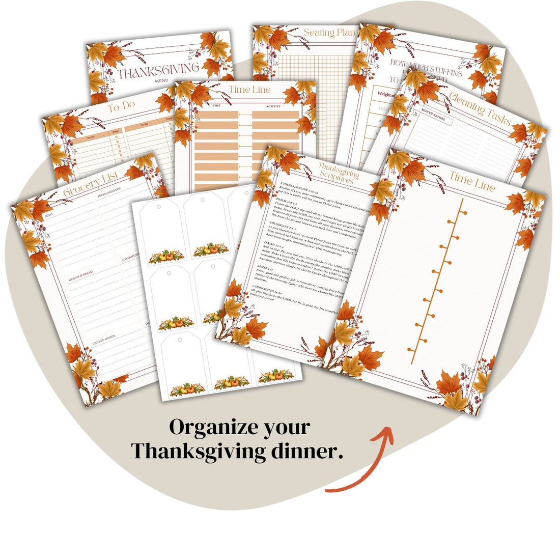 Thanksgiving Meal Planner