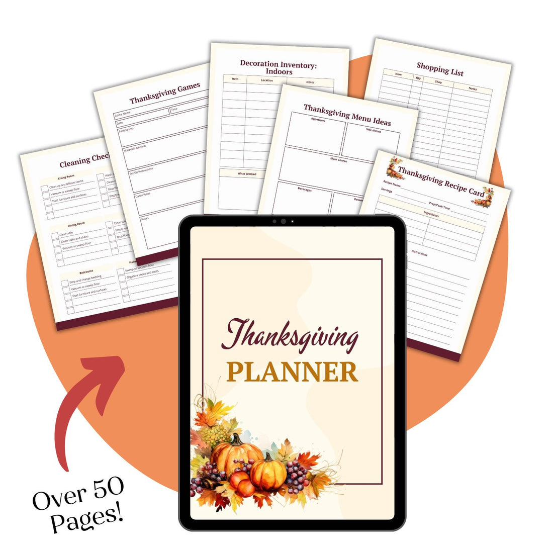 Ultimate Thanksgiving Planner