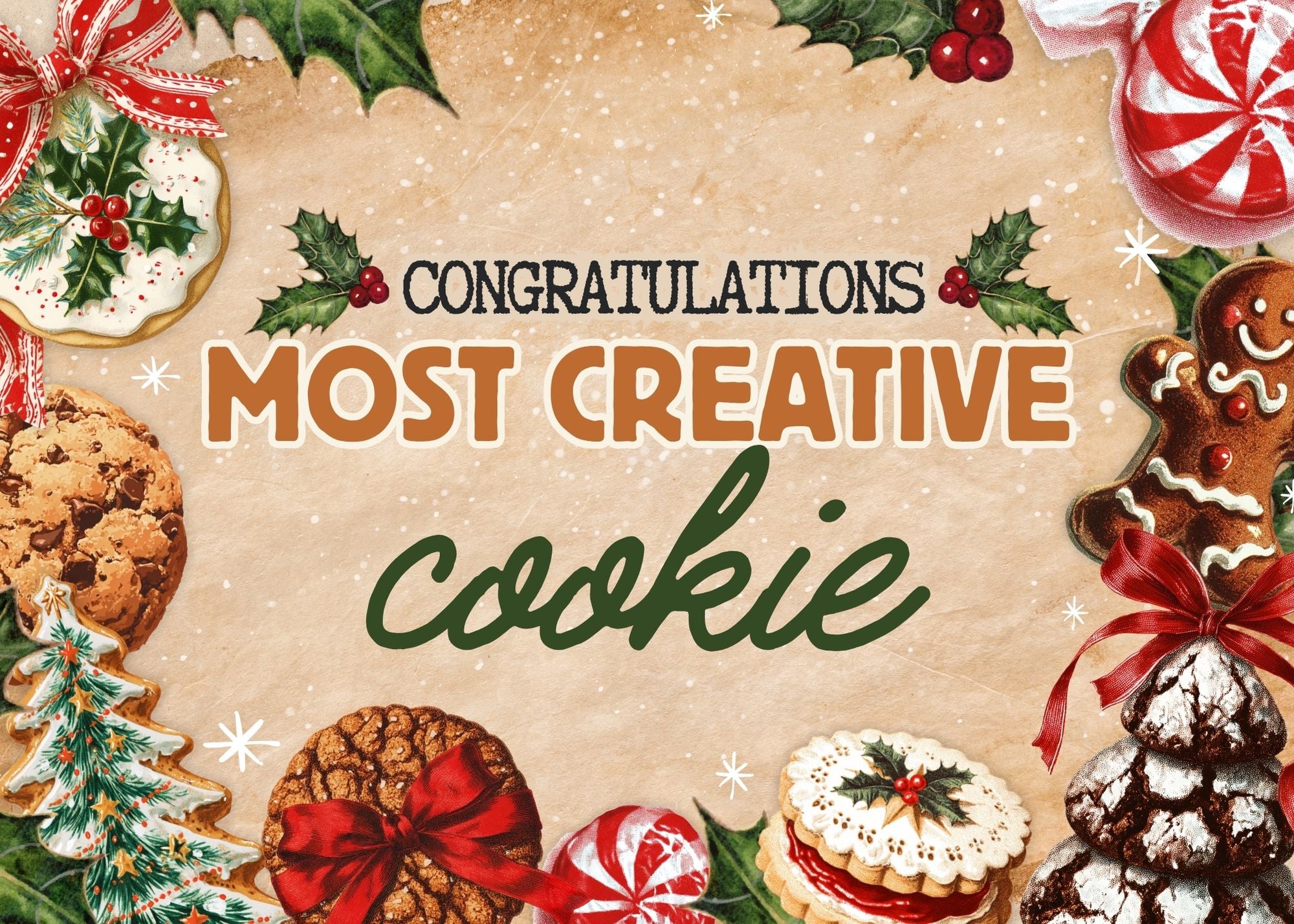 Christmas Cookie  Exchange  Kit