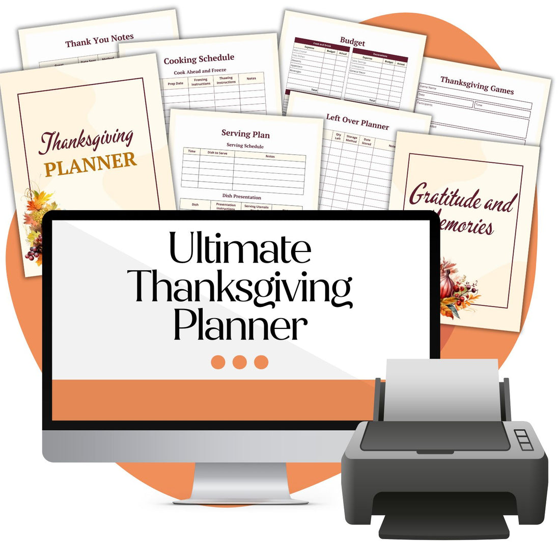 Ultimate Thanksgiving Planner