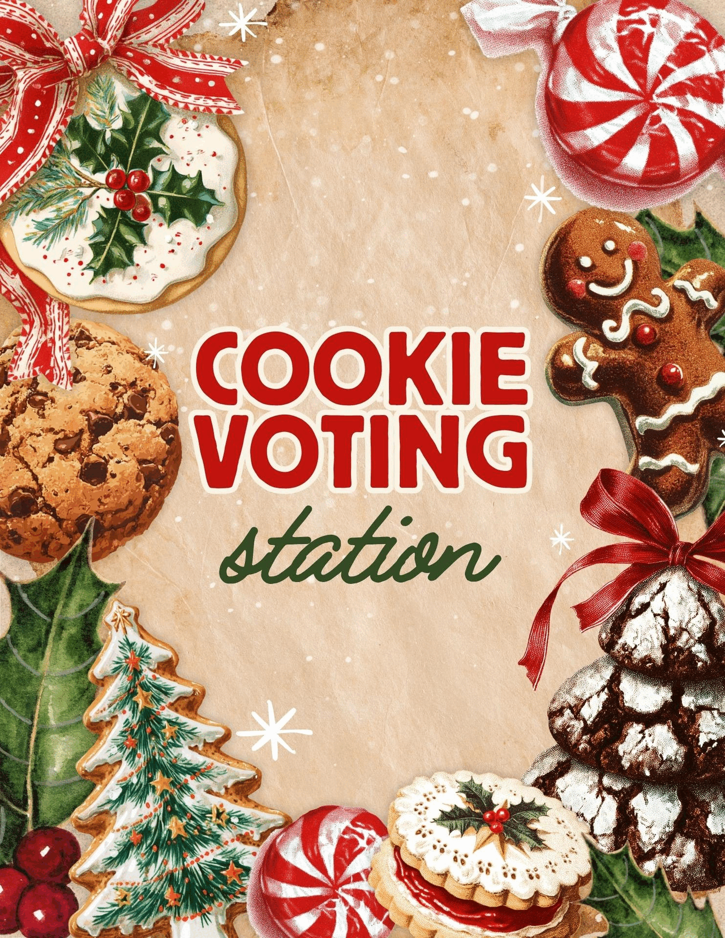 Christmas Cookie  Exchange  Kit